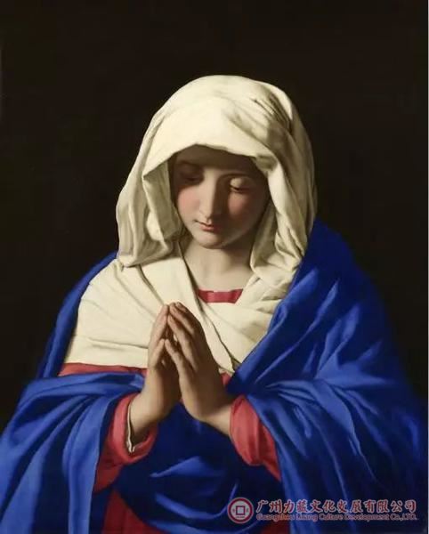 Giovanni Battista Salvi ， The Virgin in Prayer， 1640-1650